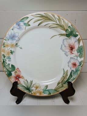 Vintage Villeroy & Boch Exotica Dinner Plate | Plate Wall | Floral